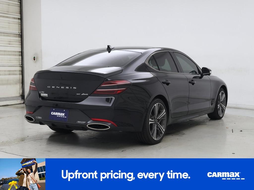 used 2024 Genesis G70 car, priced at $44,998