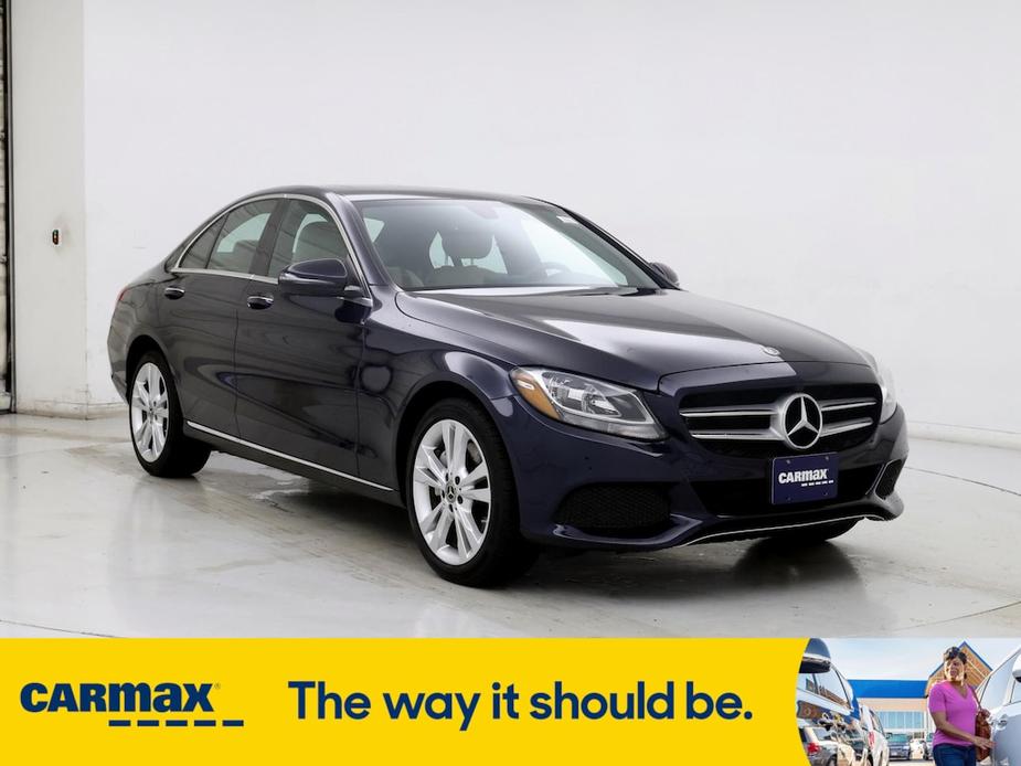 used 2018 Mercedes-Benz C-Class car, priced at $24,998