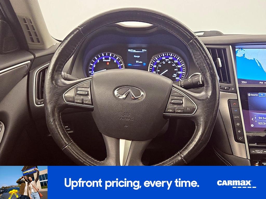 used 2015 INFINITI Q50 car, priced at $20,998
