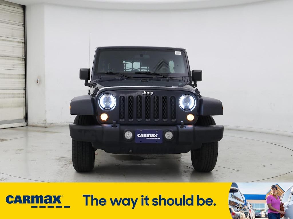 used 2017 Jeep Wrangler car, priced at $18,998