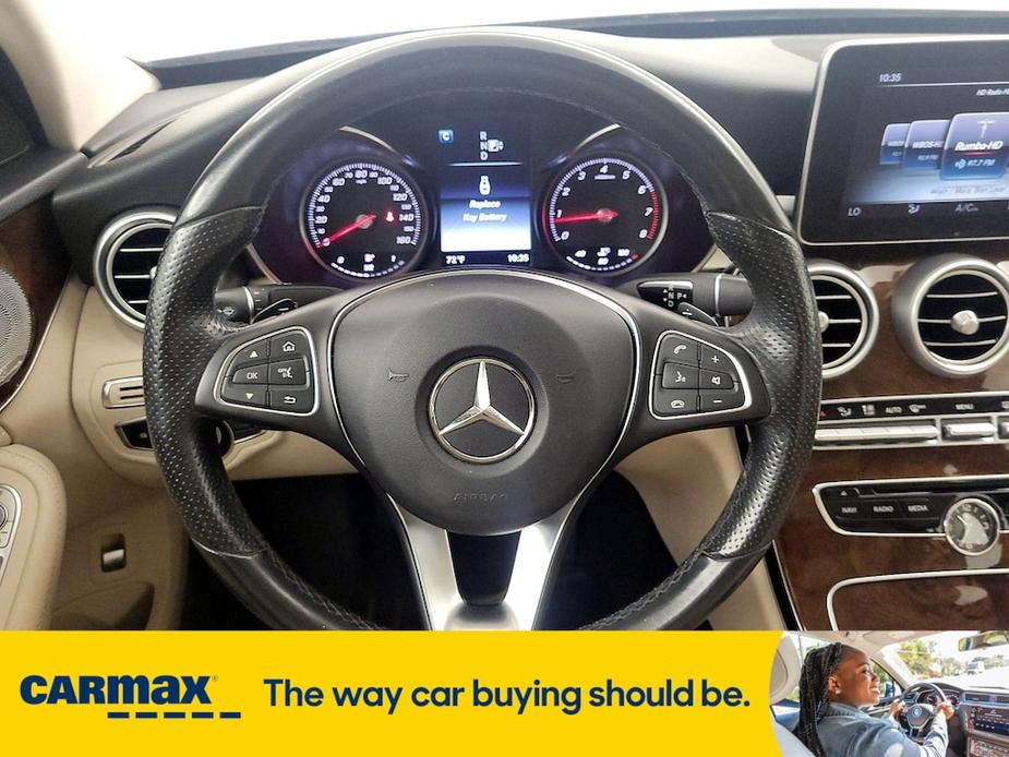 used 2015 Mercedes-Benz C-Class car, priced at $19,998