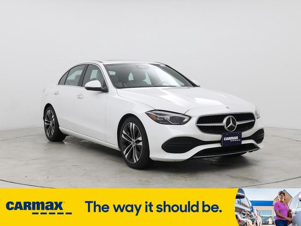 used 2022 Mercedes-Benz C-Class car, priced at $33,998