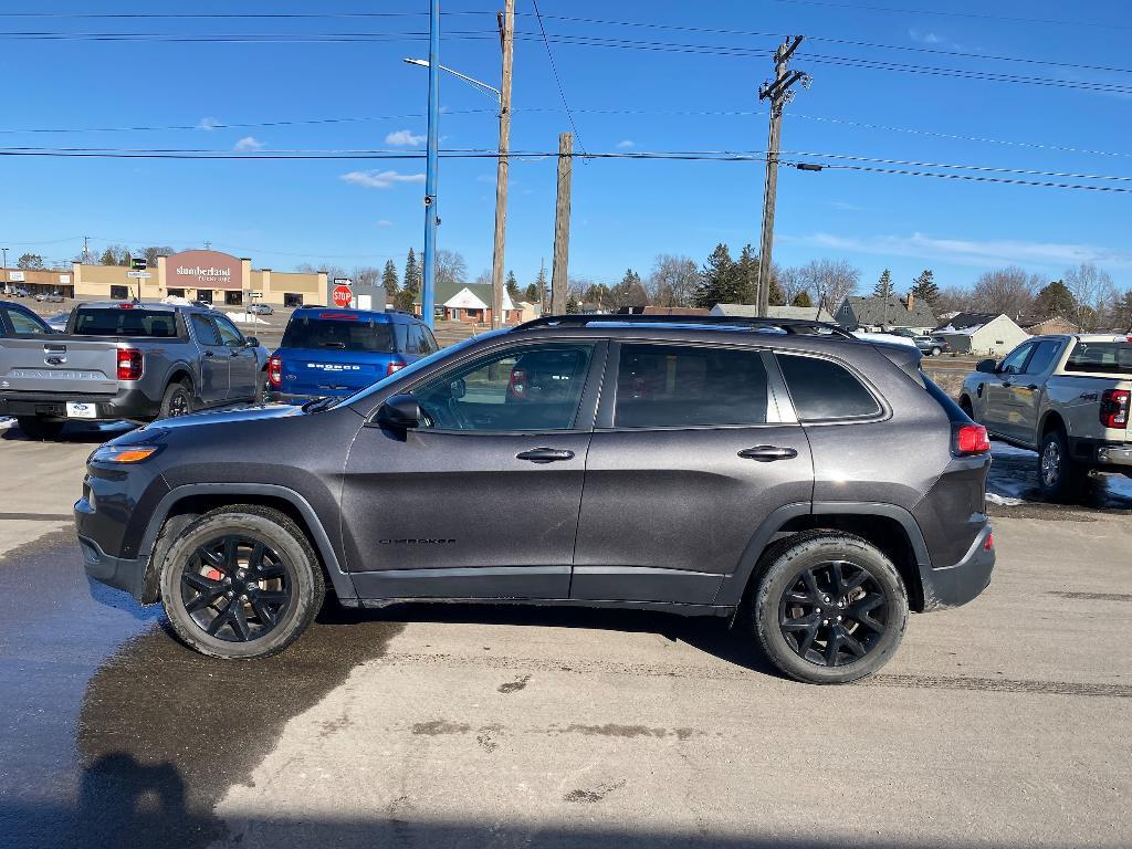used 2018 Jeep Cherokee car, priced at $20,980