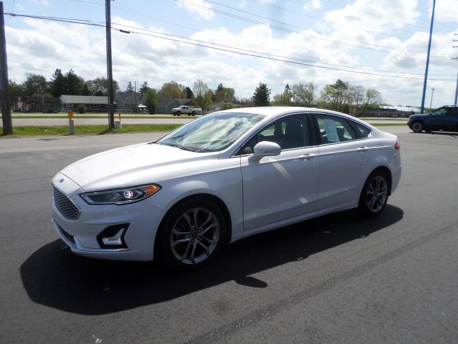 used 2020 Ford Fusion Hybrid car, priced at $19,410