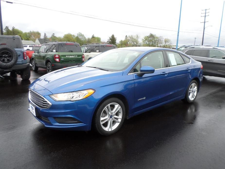 used 2018 Ford Fusion Hybrid car, priced at $15,712