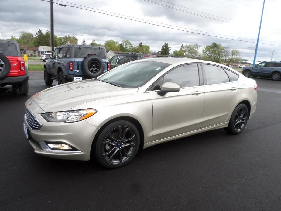 used 2018 Ford Fusion car, priced at $17,980