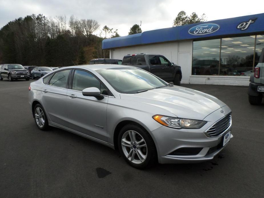 used 2018 Ford Fusion Hybrid car, priced at $16,712