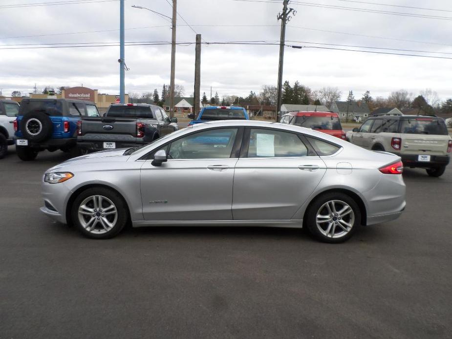 used 2018 Ford Fusion Hybrid car, priced at $16,712