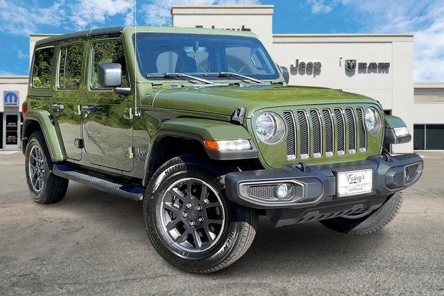 used 2021 Jeep Wrangler Unlimited car, priced at $28,903