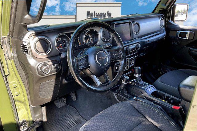 used 2021 Jeep Wrangler Unlimited car, priced at $28,903