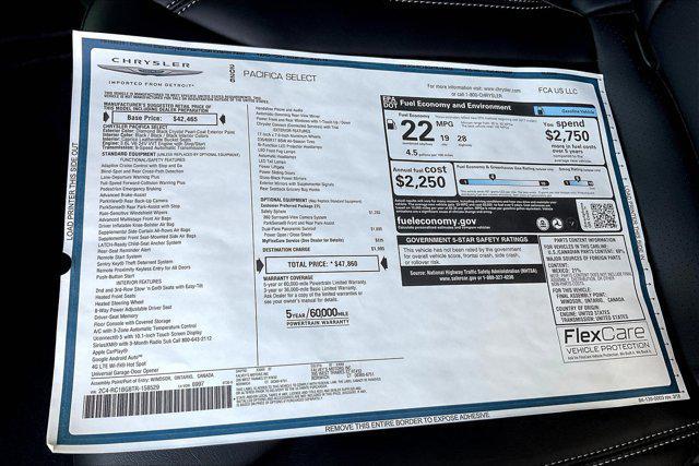 new 2026 Chrysler Pacifica car, priced at $43,027
