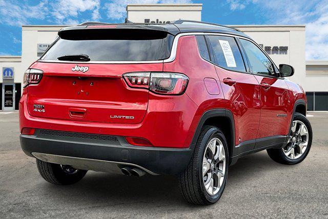 used 2021 Jeep Compass car, priced at $21,500