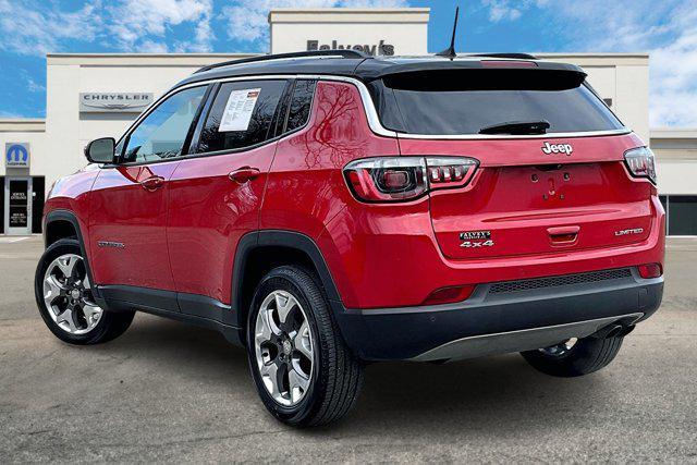 used 2021 Jeep Compass car, priced at $21,500