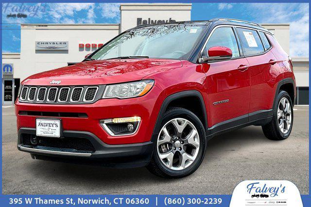 used 2021 Jeep Compass car, priced at $21,500