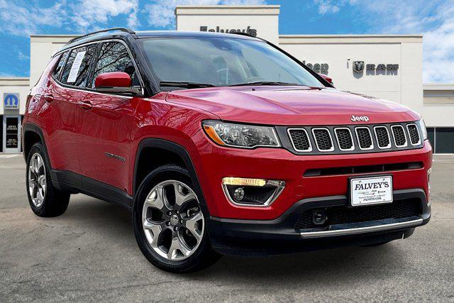 used 2021 Jeep Compass car, priced at $21,500