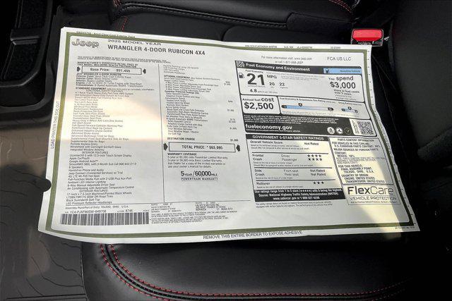 new 2025 Jeep Wrangler car, priced at $56,215