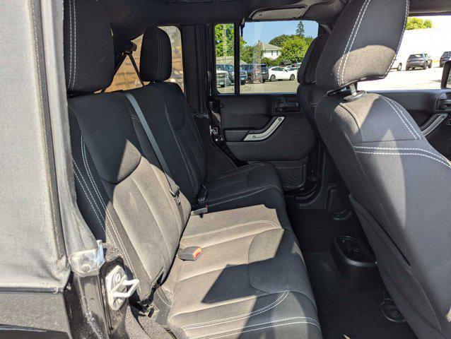 used 2015 Jeep Wrangler Unlimited car, priced at $20,350