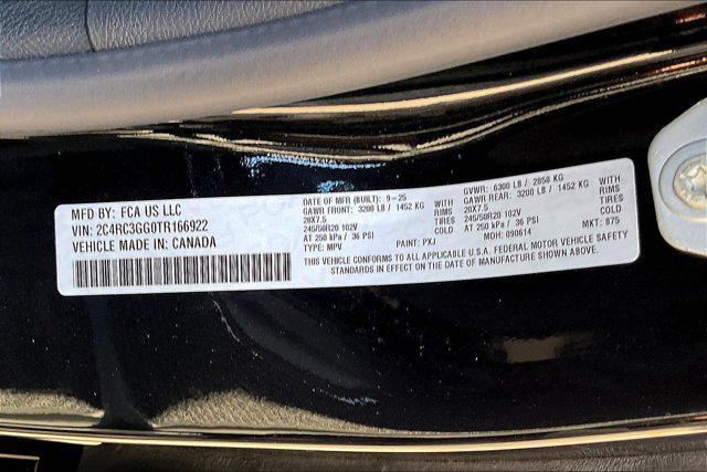 new 2026 Chrysler Pacifica car, priced at $53,504
