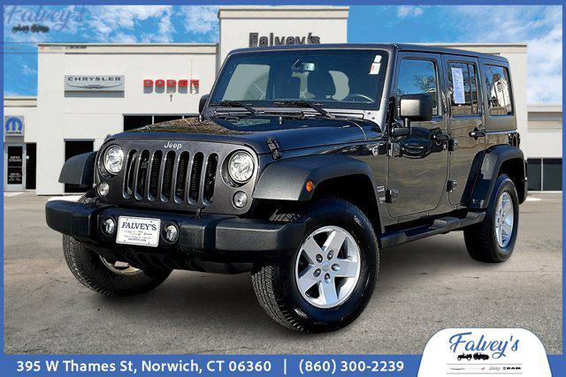 used 2018 Jeep Wrangler JK Unlimited car, priced at $21,000