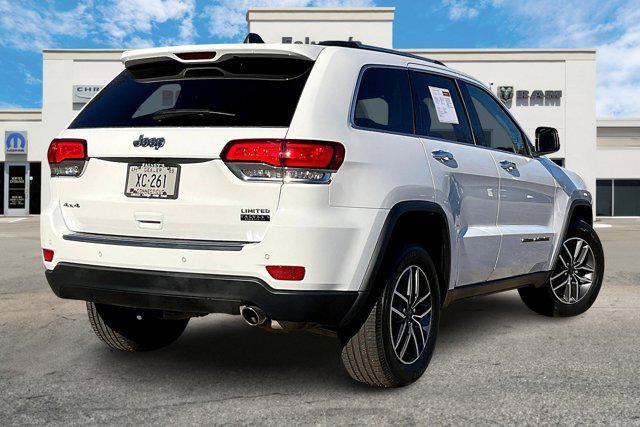 used 2021 Jeep Grand Cherokee car, priced at $29,000