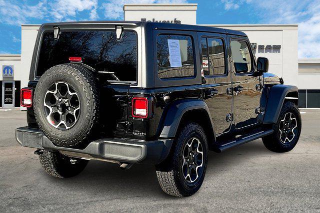 used 2021 Jeep Wrangler Unlimited car, priced at $31,000