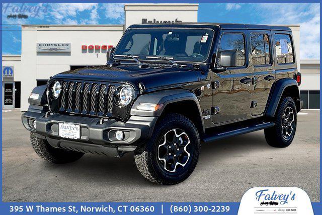 used 2021 Jeep Wrangler Unlimited car, priced at $31,000