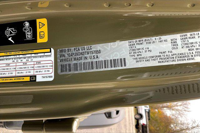 new 2026 Jeep Wrangler car, priced at $51,101