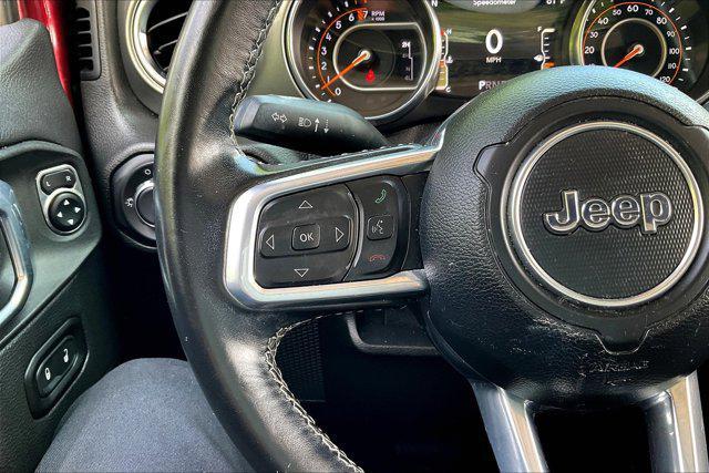 used 2021 Jeep Wrangler Unlimited car, priced at $32,850