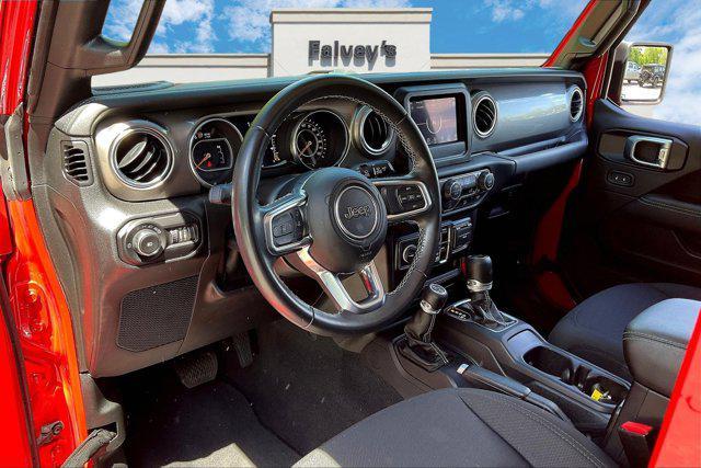 used 2021 Jeep Wrangler Unlimited car, priced at $33,500