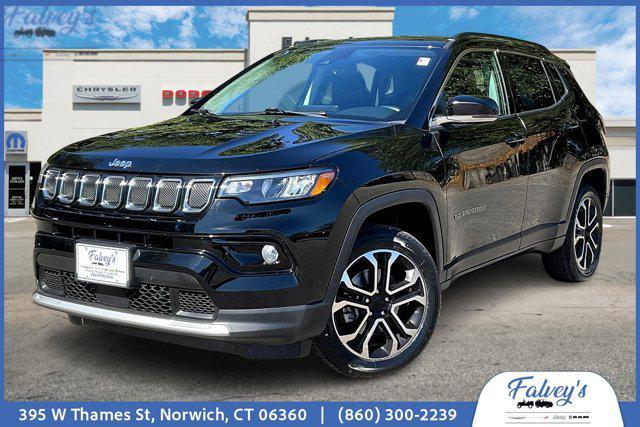 used 2022 Jeep Compass car, priced at $22,899