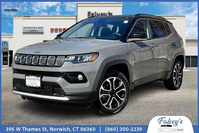 used 2022 Jeep Compass car, priced at $24,500