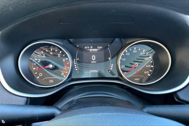 used 2021 Jeep Compass car, priced at $17,500