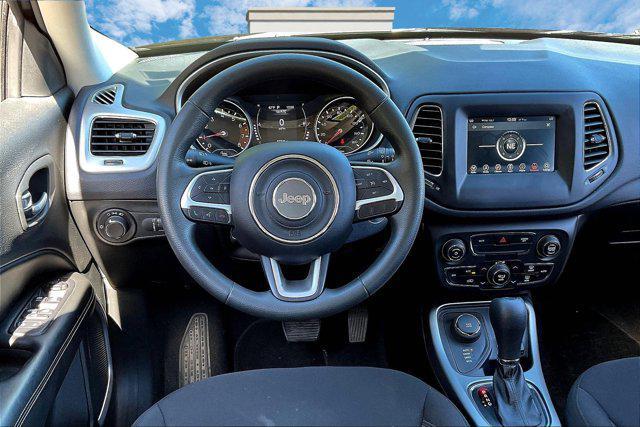 used 2021 Jeep Compass car, priced at $17,500