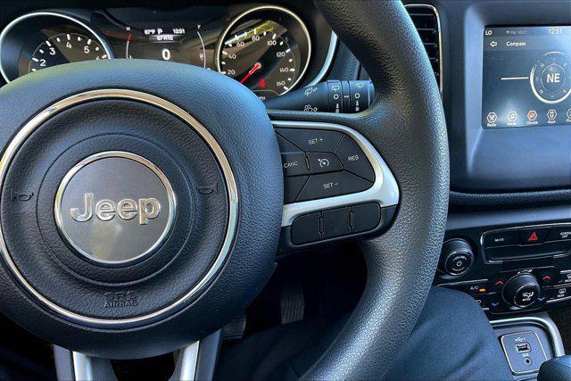used 2021 Jeep Compass car, priced at $17,500