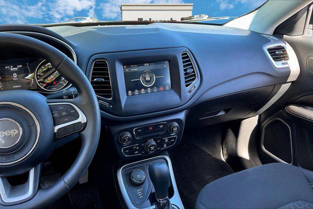 used 2021 Jeep Compass car, priced at $17,500