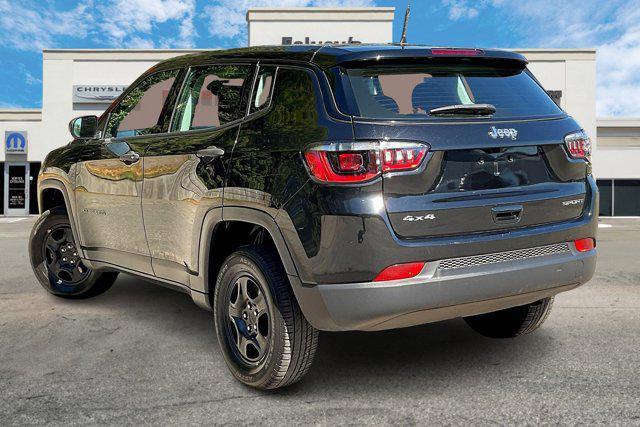 used 2021 Jeep Compass car, priced at $17,500