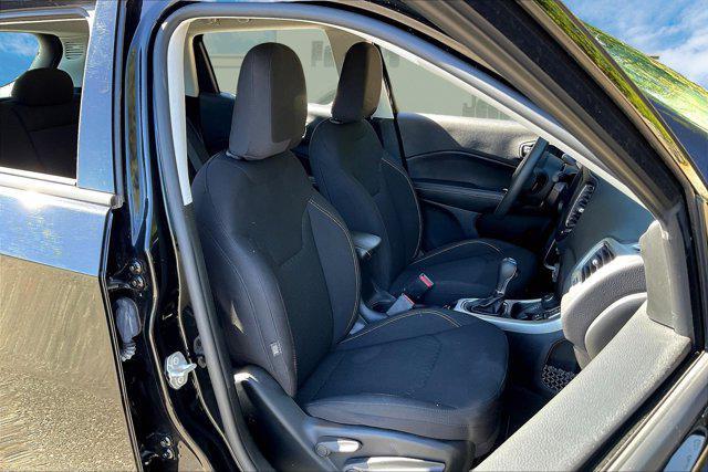 used 2021 Jeep Compass car, priced at $17,500