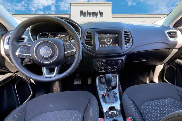 used 2021 Jeep Compass car, priced at $17,500