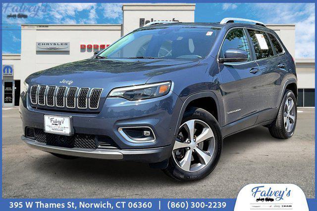 used 2021 Jeep Cherokee car, priced at $22,500