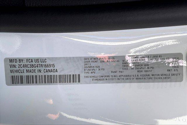 new 2026 Chrysler Pacifica car, priced at $49,513