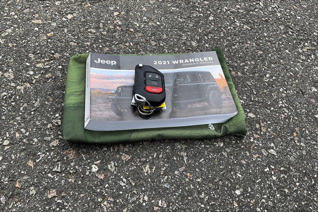 used 2021 Jeep Wrangler Unlimited car, priced at $33,488