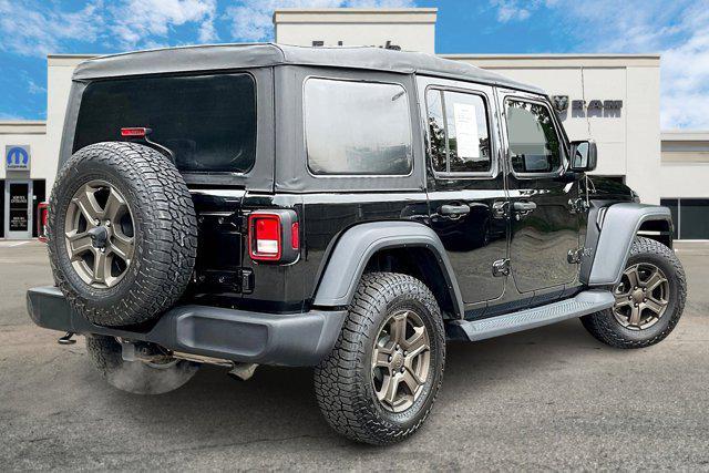 used 2018 Jeep Wrangler Unlimited car, priced at $20,000
