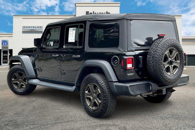 used 2018 Jeep Wrangler Unlimited car, priced at $20,000