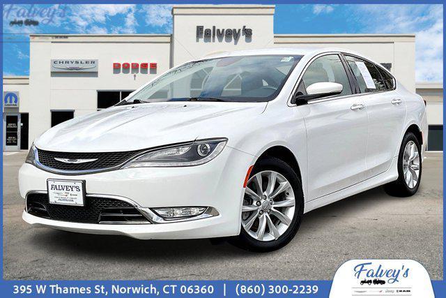 used 2015 Chrysler 200 car, priced at $12,500