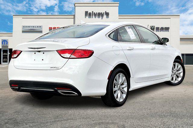 used 2015 Chrysler 200 car, priced at $12,500