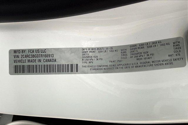 new 2026 Chrysler Pacifica car, priced at $45,258