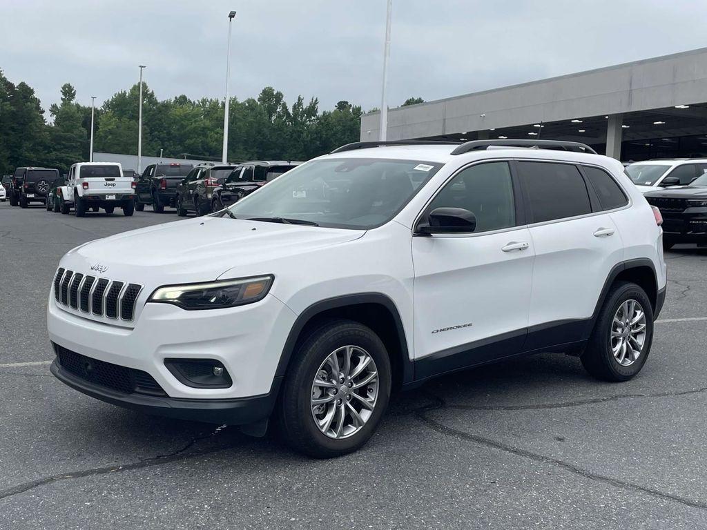 used 2022 Jeep Cherokee car, priced at $23,500