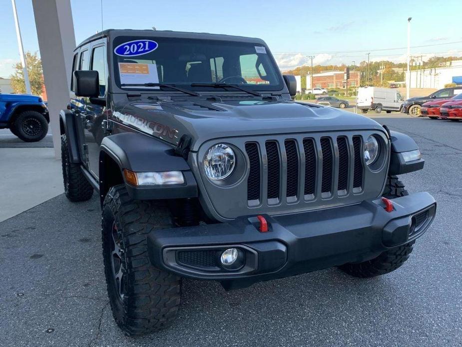 used 2021 Jeep Wrangler Unlimited car, priced at $36,267