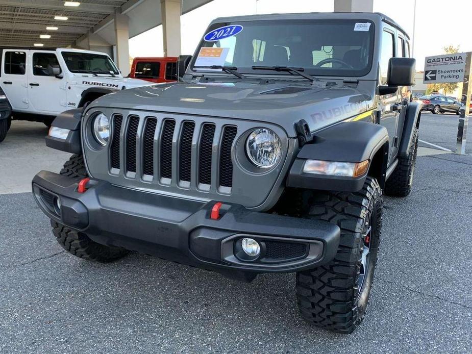 used 2021 Jeep Wrangler Unlimited car, priced at $36,267