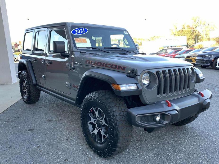 used 2021 Jeep Wrangler Unlimited car, priced at $36,267